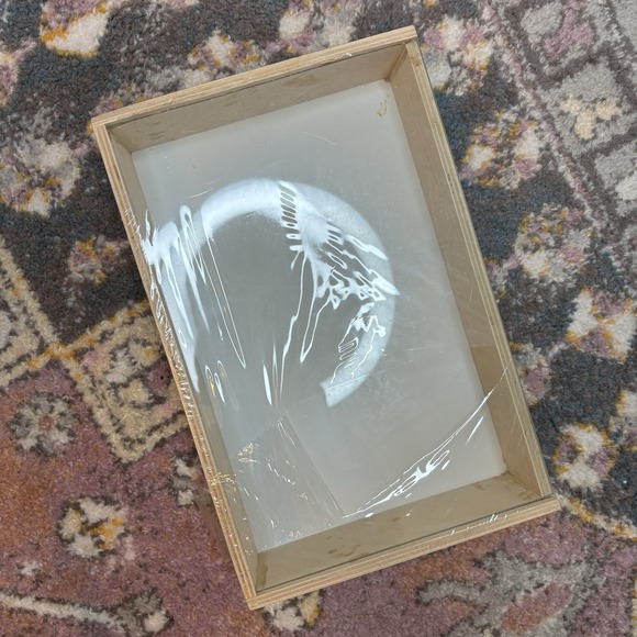 IKEA Other - IKEA Bas 10 x 7 Natural Wood Shadow Box Picture Frame with Glass Front New